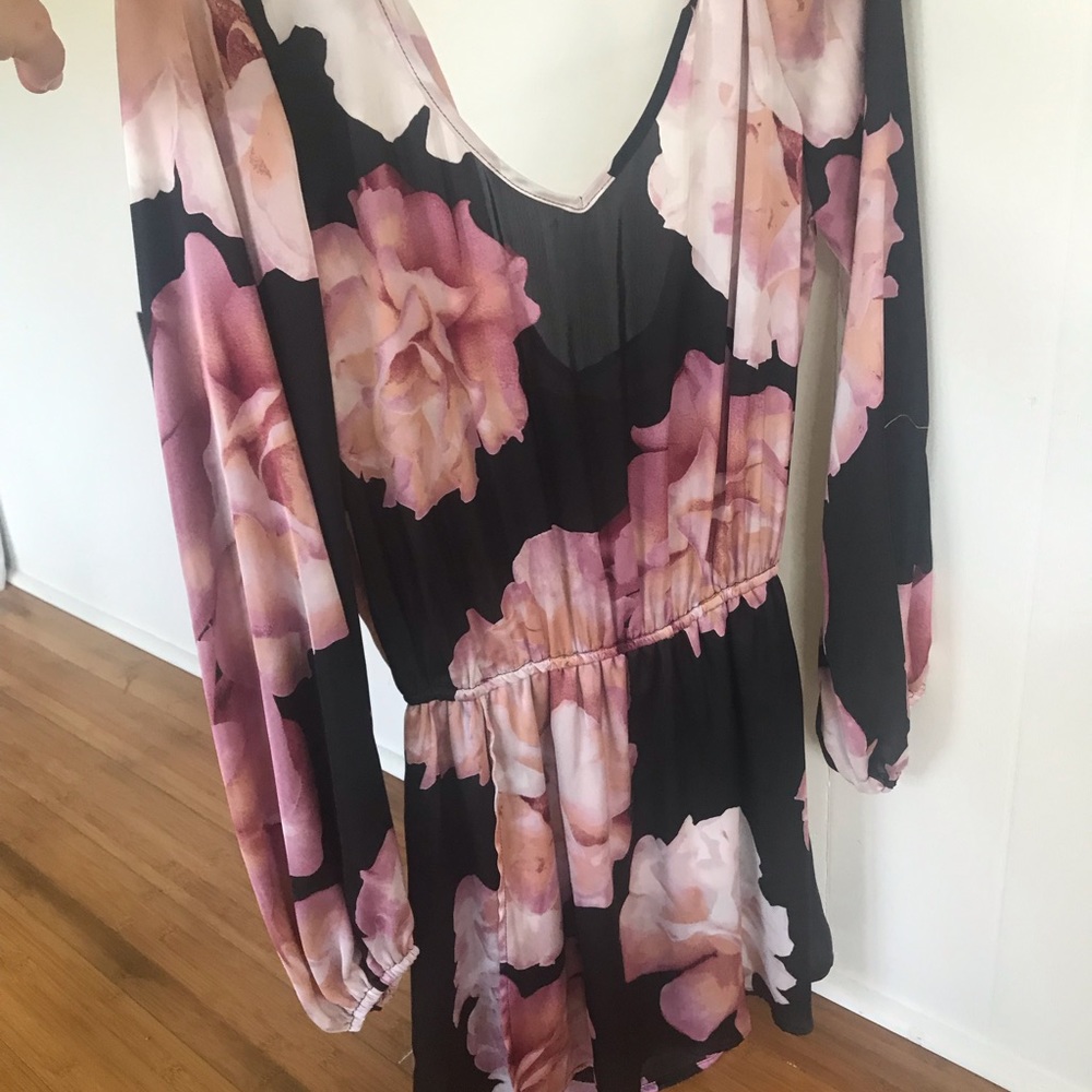 Show me your Mumu floral romper